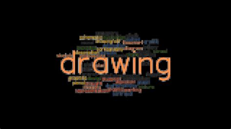 another word for drawn.